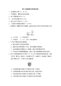 人教版物理八年级下册第二学期期中学情评估含答案