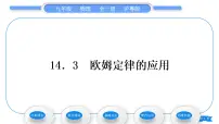 物理九年级上册14.3 欧姆定律的应用习题课件ppt