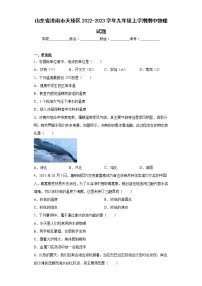 山东省济南市天桥区2022-2023学年九年级上学期期中物理试题(含答案)