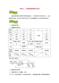 中考物理高频重难点考点专题解读与训练专题01凸透镜成像规律及应用含解析