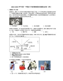 2022-2023学年第一学期八年级物理期末模拟试卷（四）