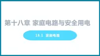 粤沪版九年级下册1 家庭电路课前预习课件ppt