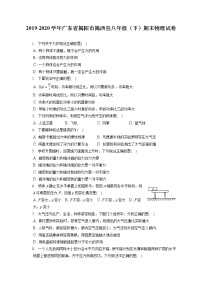 广东省揭阳市揭西县2019-2020学年八年级下学期期末物理试题