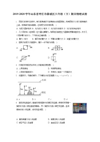 山东省枣庄市薛城区2019-2020学年八年级下学期期末物理试题