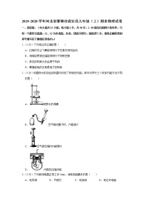 河北省邯郸市成安县2019-2020学年九年级上学期期末物理试题