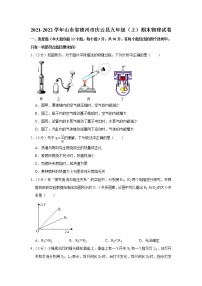 山东省德州市庆云县2021-2022学年九年级上学期期末物理试题