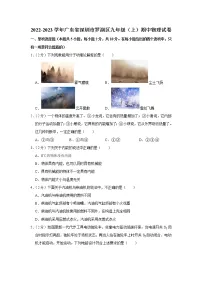 广东省深圳市罗湖区2022-2023学年九年级上学期期中物理试题