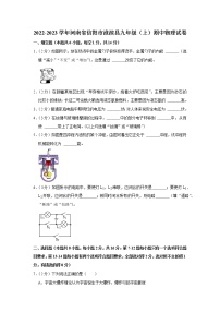 河南省信阳市淮滨县2022-2023学年九年级上学期期中物理试题