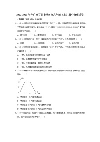 广西百色市靖西市2022-2023学年八年级上学期期中物理试题