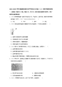 福建省漳州市平和县2022-2023学年九年级上学期期中物理试题