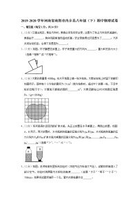 河南省南阳市内乡县2019-2020学年八年级下学期期中物理试题