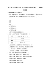 湖北省荆门市京山实验中学2022-2023学年九年级上学期期中物理试题