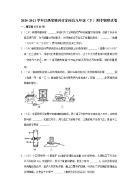 江西省赣州市定南县2020-2021学年九年级下学期期中物理试题