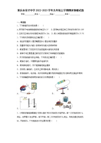 重庆市育才中学2022-2023学年九年级上学期期末物理试题