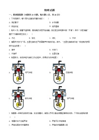 初中物理中考复习 精品解析：2022年青海省中考物理试题（原卷版）