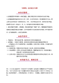 初中物理中考复习 中考物理总复习系列23综合能力专题