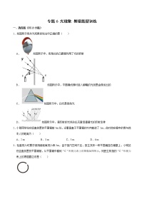 初中物理中考复习 专题6 光现象 易错题型训练（原卷版）