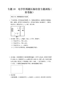 专题18  电学作图题压轴培优专题训练- 2022-2023 九年级全一册物理《压轴挑战》培优专题训练（人教版）