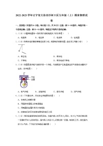 辽宁省大连市沙河口区2022-2023学年九年级上学期期末物理试题