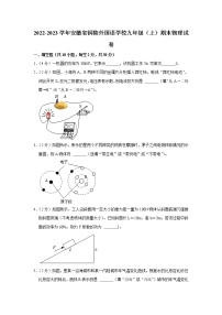 安徽省铜陵外国语学校2022-2023学年九年级上学期期末物理试题(含答案)