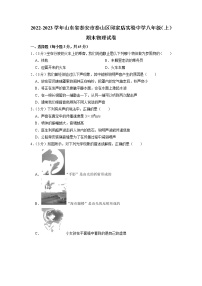 山东省泰安市泰山区邱家店实验中学2022-2023学年八年级上学期期末物理试卷