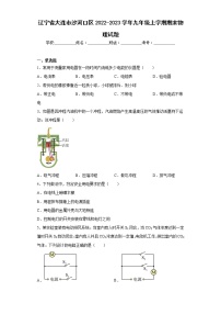 辽宁省大连市沙河口区2022-2023学年九年级上学期期末物理试题(含答案)