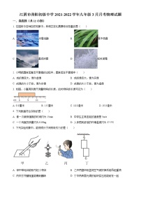 江阴市青阳初级中学2021-2022学年九年级3月月考物理试题（含解析）