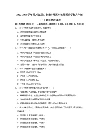 四川省眉山市北外附属东坡外国语学校2022-2023学年八年级上学期期末物理试题(含答案)