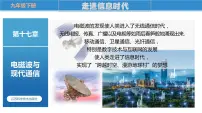 初中物理苏科版九年级全册第十七章 电磁波与现代通信信息与信息传播优秀教学ppt课件