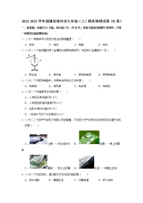 福建省漳州市2022-2023学年九年级上期末物理试卷（B卷）(含答案)