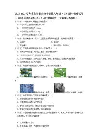 山东省泰安市宁阳县2022-2023学年八年级上学期期末物理试卷