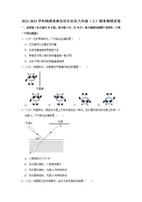 陕西省西安市长安区2022-2023学年八年级上学期期末物理试卷（含答案）