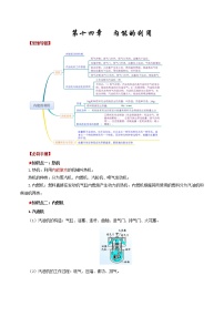 第十二章 简单机械——2023年中考物理必背知识点梳理+思维导图