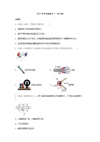 2023中考物理专题练习—电与磁