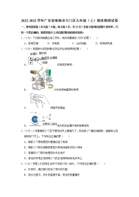 广东省珠海市斗门区2022-2023学年九年级上学期期末物理试题(含答案)