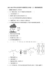 山东省济宁市嘉祥县2022-2023学年九年级上学期期末物理试题（含答案）