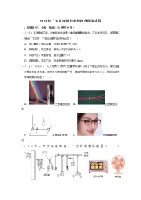 2023年广东省深圳市中考物理模拟试卷(含答案)