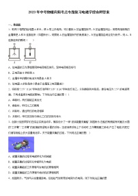 2023年中考物理高频考点专题复习电磁学综合附答案