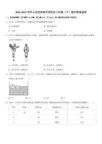 山东省济南市济阳区2022-2023学年八年级下学期期中考试物理试卷