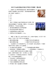 2023年山西省临汾市部分学校中考物理一模试卷(含答案解析)