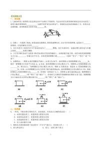 中考物理总复习：重力、弹力、摩擦力（提高）巩固练习