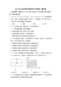 2023年山东省青岛市莱西市中考物理一模试卷(含答案)