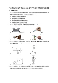 广东省汕头市金平区2020-2021学年八年级下学期期末物理试题