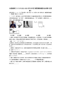 2023年安徽省合肥市瑶海区三十八中中考三模预测物理作业试卷