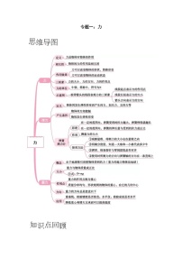 【期末专项复习】2022-2023学年人教版八年级物理下册期末专项练习：专题01 力（原卷版+解析版）