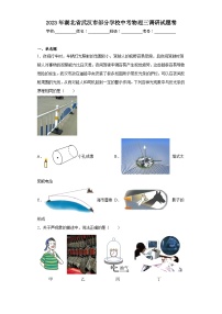 2023年湖北省武汉市部分学校中考物理三调研试题卷（含解析）