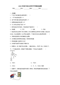 2023年四川省自贡市中考物理试题（含解析）