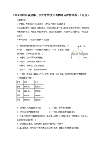 2023年四川省成都七中育才学校中考物理适应性试卷（6月份）-普通用卷