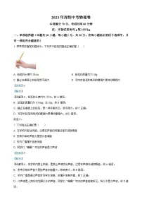 2023年广东省深圳市中考物理试题（解析版）