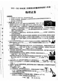 河南省洛阳市伊川县2022-2023学年八年级下学期7月期末物理试题